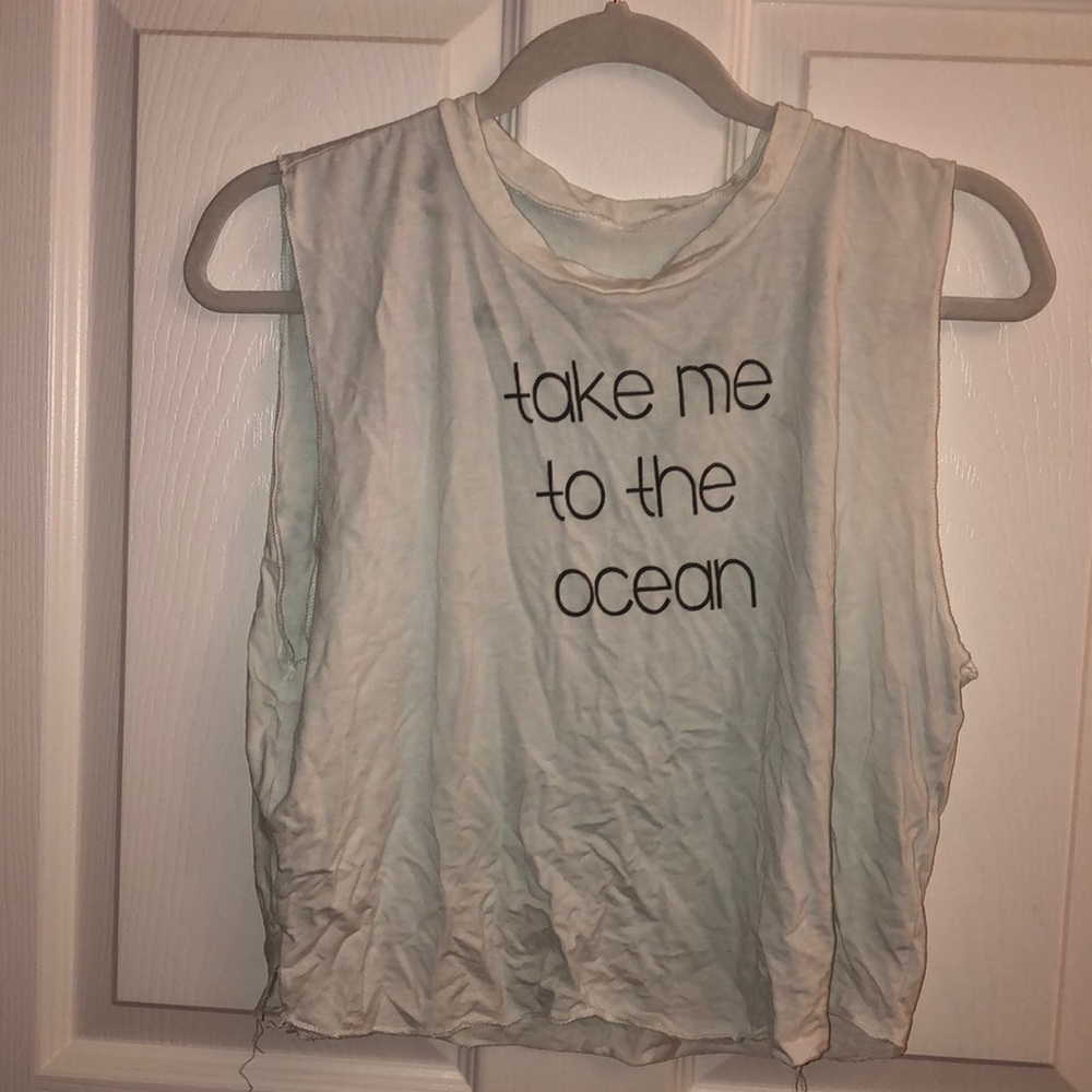 Fresh Tops Blue Tank Top